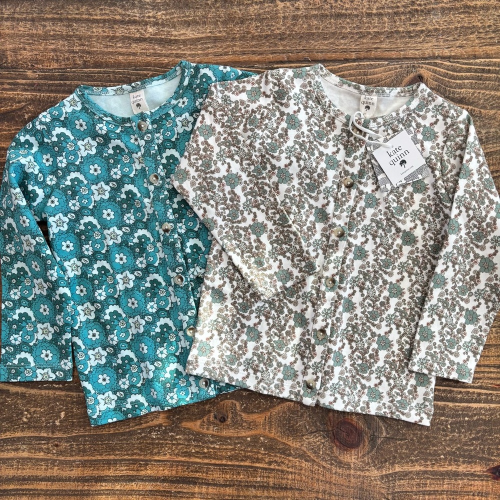 Kate Quinn Floral Button Cardigan Bundle 4Y